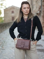 Сумка класична з натуральної шкіри 