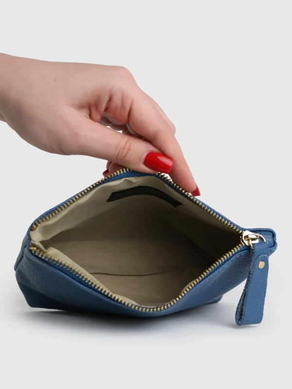 Косметичка з натуральної шкіри